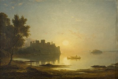 Castillo de Conway, c.1825 de Francis Danby