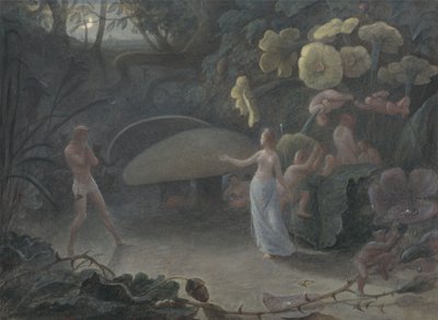 Oberón y Titania de Francis Danby