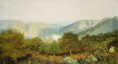 La Garganta del Avon con Clifton y los Hotwells, Bristol de Francis Danby