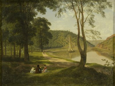 Vista del desfiladero de Avon de Francis Danby