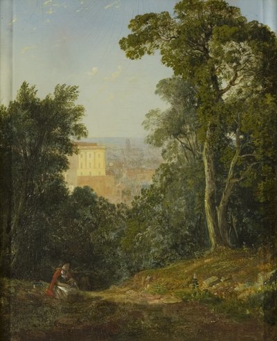 Vista sobre Bristol desde Leigh Woods, c.1822 de Francis Danby