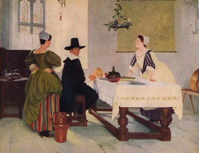 Entre dos fuegos, c1892, 1938 de Francis Davis Millet