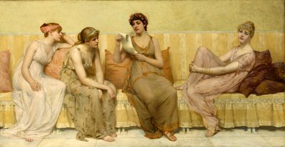 Leer la historia de Oenone de Francis Davis Millet