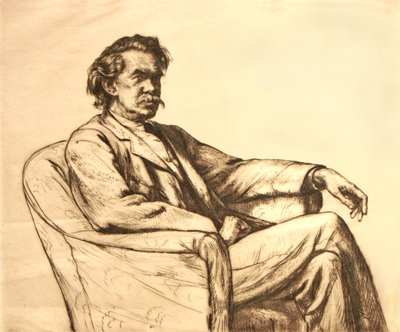Retrato de un hombre de Francis Dodd