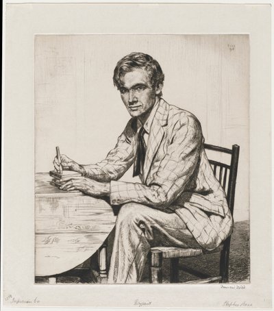 Corte de un bloque de madera de Francis Dodd