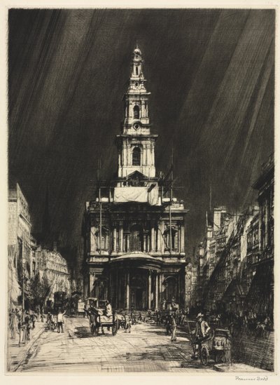 hebra con cielo de Francis Dodd