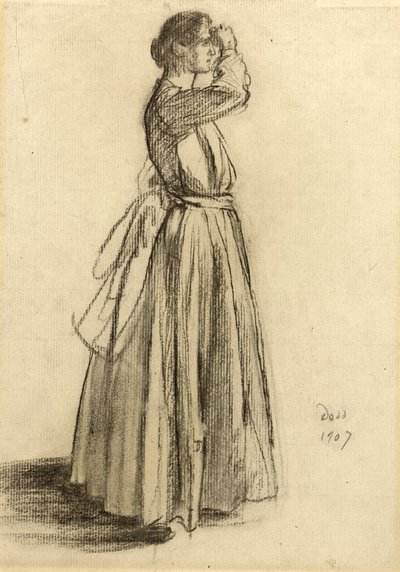 Estudio de una mujer de Francis Dodd