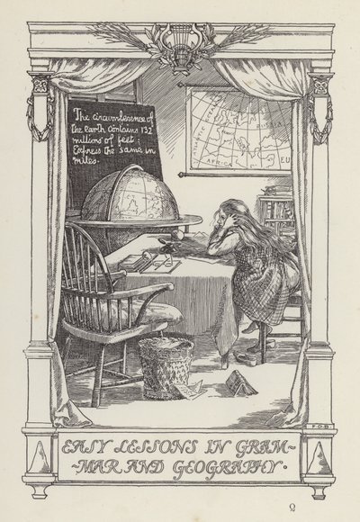 Otro libro de versos para niños: Lecciones fáciles de gramática y geografía (lito) de Francis Donkin Bedford