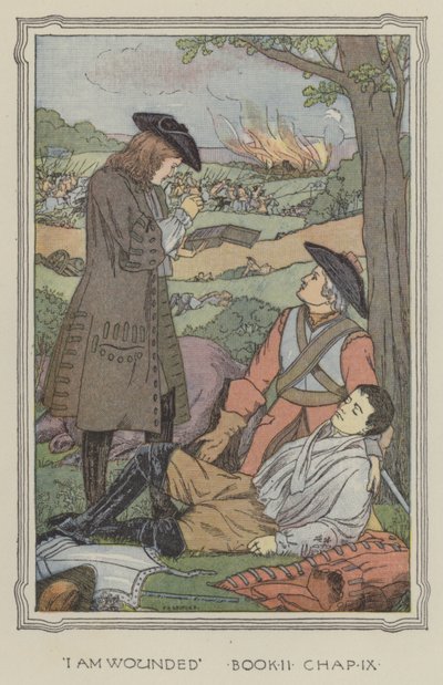Ilustración para La historia de Henry Esmond (litografía en color) de Francis Donkin Bedford