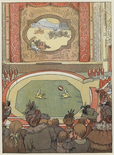 Londres: The Hippodrome (litografía en color) de Francis Donkin Bedford