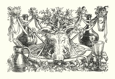 Merrie England: The Lord of Misrule (litografía) de Francis Donkin Bedford