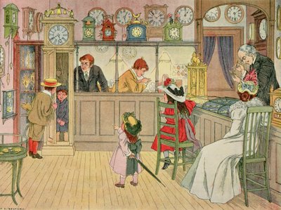 La joyería, del Libro de las tiendas de Francis Donkin Bedford