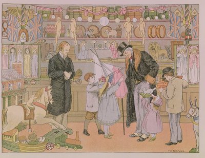 La juguetería, de "El libro de las tiendas de Francis Donkin Bedford