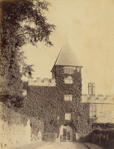 Puerta de entrada y torre del castillo de Lismore de Francis Edmond Currey