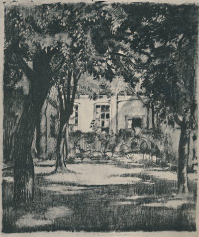 El jardín, 1919 de Francis Ernest Jackson