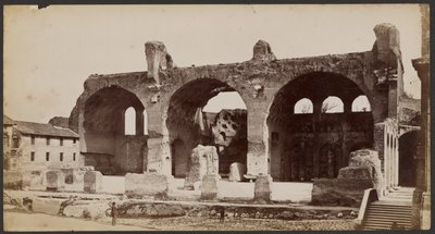Basílica de Constantino de Francis Frith