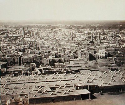 El Cairo, desde la Ciudadela, c.1856-58 de Francis Frith