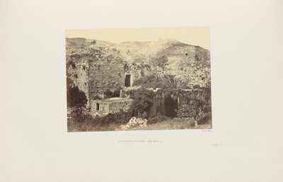 Ceasarea [sic] Filipos (Baneas) de Francis Frith