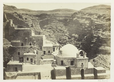 Convento de Mar-Saba, cerca de Jerusalén de Francis Frith