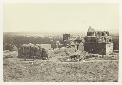 Vista Lejana de Damasco, 1857 de Francis Frith