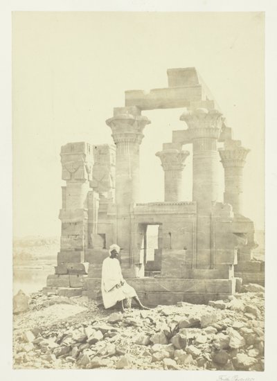 Por la mañana temprano en Wady Kardassy, Nubia de Francis Frith