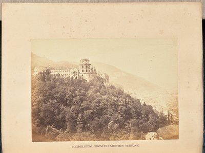 Heidelberg, desde la terraza de Elizabeth de Francis Frith