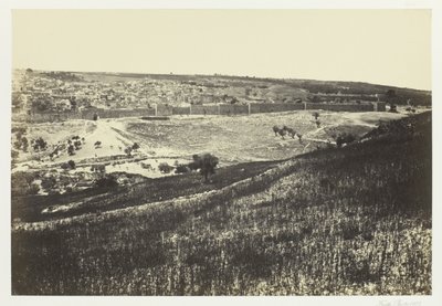 Jerusalén, desde el Monte de los Olivos, nº 2 de Francis Frith