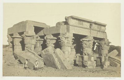 Koum Ombo, Alto Egipto de Francis Frith