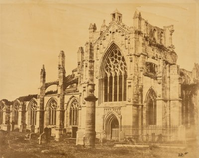 Abadía de Melrose de Francis Frith