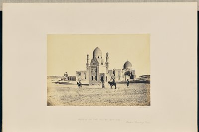 Mezquita del Sultán Barkook, Cementerio del Este, El Cairo de Francis Frith