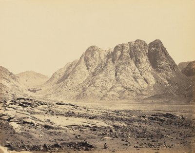 Monte Horeb, Sinaí de Francis Frith