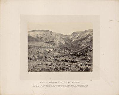 Cerca de Cades Barnea - la Colina de los Cananeos (Ec-Safeh) de Francis Frith