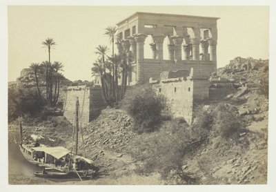Cama de los Faraones, Isla de Philæ de Francis Frith