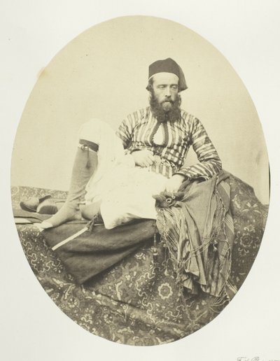 Retrato, Traje de Verano Turco de Francis Frith