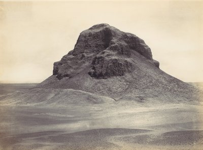 Pirámide en Dahshur de Francis Frith
