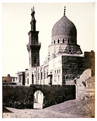 La mezquita del emir, Achur, El Cairo de Francis Frith
