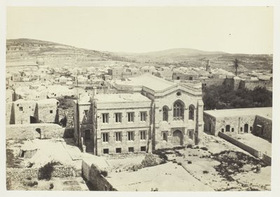 La Nueva Iglesia Inglesa desde la Torre de Hippicus, Jerusalén de Francis Frith
