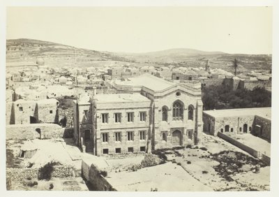 La Nueva Iglesia Inglesa desde la Torre de Hipicus, Jerusalén de Francis Frith
