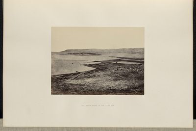 La orilla norte del Mar Muerto de Francis Frith