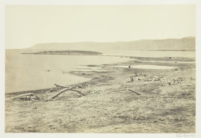 La orilla norte del Mar Muerto de Francis Frith