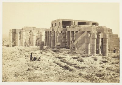 El Rameseum, 1858-62 de Francis Frith