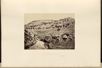 Valle de Josafat, Jerusalén de Francis Frith