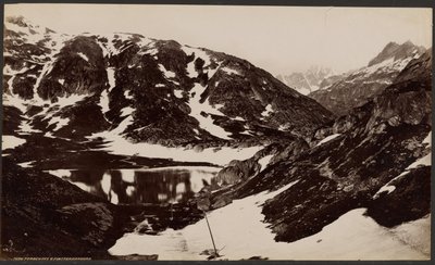 Tordensee y Finsteraarhorn de Francis Frith
