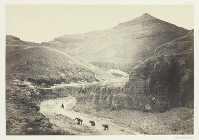 Valle de la Tumba de los Reyes, Tebas de Francis Frith
