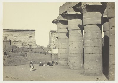 Vista en Luxor de Francis Frith