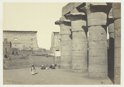 Vista en Luxor de Francis Frith
