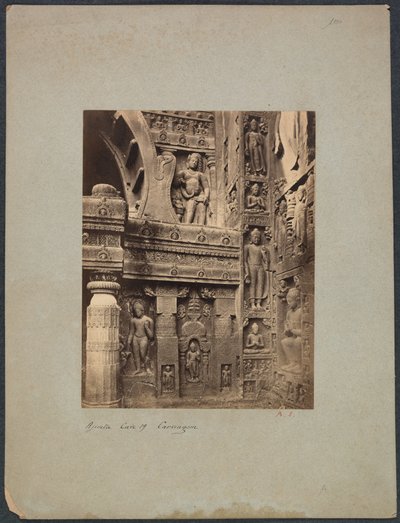 Cueva Ajinta nº 19 de Francis Frith and Co.