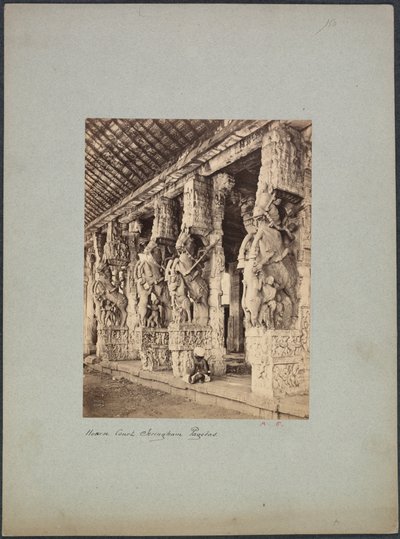Corte de Caballos de Trichinopoly de Francis Frith and Co.