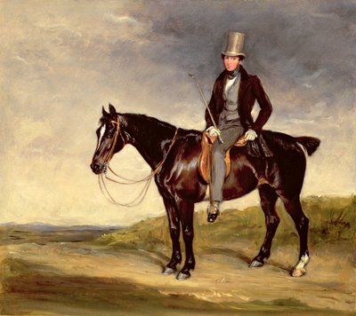 John Hay-Mackenzie en su Cob oscuro de Francis Grant
