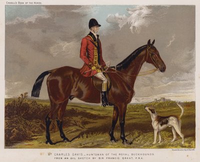 Sr. Charles Davis, cazador de los Royal Buckhounds de Francis Grant